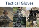 Outdoor taktické vojenské poloprstové rukavice Model GLOVE