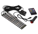 Светодиодная лента RGB для освещения салона автомобиля шириной 22 см.