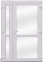 НАРУЖНЫЕ ДВУСТОРОННИЕ ДВЕРИ ПВХ, ИЗГОТОВЛЕННЫЕ НА ЗАМЕР