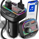 FM-ПЕРЕДАТЧИК БЫСТРОЕ ЗАРЯДНОЕ УСТРОЙСТВО BLUETOOTH АУДИО MP3 BT 2X USB RGB