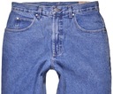 HIS spodnie HIGH WAIST jeans BASIC JEANS _ W30 L29 Długość nogawki zewnętrzna 102 cm