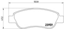 BREMBO PLAQUETTES FREIN P61081photo 11