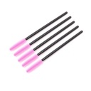 РОЗОВАЯ СИЛИКОНОВАЯ ЩЕТКА ДЛЯ РЕСНИЦ 5 ШТ.