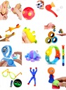 НАБОР FIDGET TOYS SET POP IT SMASHES ORBEEZ SLIME игры