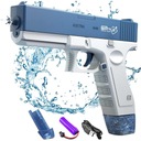 АВТОМАТИЧЕСКИЙ ЭЛЕКТРИЧЕСКИЙ ВОДЯНОЙ ПИСТОЛЕТ GLOCK С ДВУМЯ МАГАЗИНАМИ