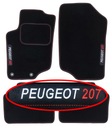 PEUGEOT 207 DE 2007-2012 ALFOMBRILLAS DE FELPA PARA AUTO HAFT 