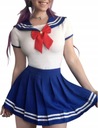 Cosplay magické dievčenské šaty Sailor Set Dĺžka do polovice stehna