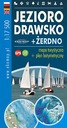 ОЗЕРО ДРАВСКОЕ + БАТИМЕТРИЧЕСКАЯ КАРТА ЖЕРДНО ТУРИСТИЧЕСКАЯ