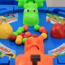 Семейная игра «Голодные бегемоты» Аркадный набор разноцветных бегемотов
