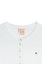 Dámske tričko CHAMPION CLASSIC krátke rebrované biele bavlnené veľ. S Pohlavie Výrobok pre ženy