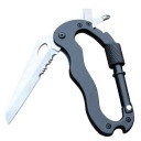 МУЛЬТИТУЛ ПИЛА БРЕЛОК Карабин НОЖ ВЫЖИВАНИЯ