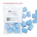 Абразивные подушечки MaluLac 10x CAPS для педикюра с резиновой основой 10 мм 80