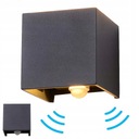 Czujnik ruchu LAMPA ŚCIENNA ZEWNĘTRZNA KINKIET LED