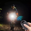 2SZT. БЕЗПРОВІДНА ФАРА МИГАЛКА LED (СВІТЛОДІОД) МІЦНИЙ БІЛИЙ + КОЛІР Z ПУЛЬТ  (17478999963) фото min 10