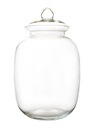 Słoik szklany słój Balon S-H32 + szklana przykrywk