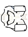 КОФР КОФРЫ STELAZE АЛЮМИНИЕВЫЕ BMW F800GS F 800 GS 08-17 КРЕПЛЕНИЕ TOPX  фото 12
