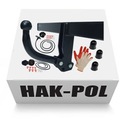 HAKPOL BARRA DE REMOLQUE HOLOWNICZY+WIAZKA SEAT TOLEDO 2 II 99-2004+LEON 1I+AUDI A3 8L HATCHBACK 