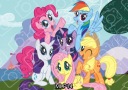 Рождественский вафельный диск для торта «MY LITTLE PONY: Пони» — украшение на день рождения, принт, формат A4