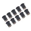10 SZT. M5 РЕЗИНА ГАЙКИ 5MM/0,2 ДЮЙМА METRYCZNE MOTOCIKLAI БОЛТИ DO 4D  фото 9