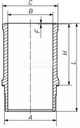 Гильза цилиндра (с уплотнительными кольцами, 127мм) SCANIA 114/124