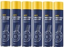 6x MANNOL MONTAGE ZMYWACZ DO HAMULCÓW TARCZ 9672 600ML