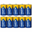Батарейки щелочные Varta Industrial pro D LR20 R20 10 шт.