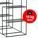 МИНИ БАЛКОННАЯ ТЕПЛИЦА ПЛЕНОЧНАЯ 4 ПОЛКИ 195x140x70