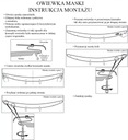 DEFLECTOR DE CAPO PARTE DELANTERA VW POLO DE 2010 - 2015 