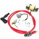 WSK 125 КАТУШКА ЗАЖИГАНИЯ, ПРЕРЫВАТЕЛЬ ЗАЖИГАНИЯ, СВЕЧА