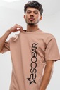 Koszulka Oversize Męska Escobar Sideline Brąz XL Płeć mężczyzna
