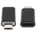 USB TYPE C — адаптер micro USB для передачи данных и зарядки