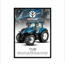 Трактор NEW HOLLAND T7 225 настенная картина