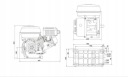 СОСТАВ GX160 ДВИГАТЕЛЬ 7 Л.С. 20ММ МАСЛО