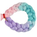 СИНТЕТИЧЕСКИЕ волосы для наращивания ЦВЕТНЫХ кос.