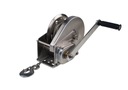 РУЧНАЯ ТРОСОВАЯ ЛЕБЕДКА INOX, САМОБРЫВАЮЩАЯСЯ, 800 КГ