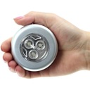 Самоклеящаяся сенсорная лампа для гардероба с 3 светодиодами