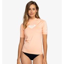 Roxy SS Whole Hearted UPF 50 Рашгард Суфле 2024 S Футболка с короткими рукавами