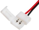 2PIN 10MM Разъем для светодиодной ленты, односторонний, ЗАЩЕЛКА