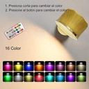 МАГНИТНАЯ СВЕТОДИОДНАЯ ЛАМПА RGB 360 ПУЛЬТ USB MLOQI