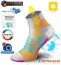 Ponožky TRE7 čierne – 50% merino + Climayarn Kód výrobcu Skarpety termoaktywne trekking