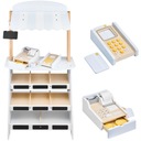 ДЕРЕВЯННЫЙ ЛАВОК ДЛЯ ДЕТЕЙ - ДЕРЕВЯННЫЙ МАГАЗИН С КАССОВОЙ XXL