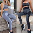 Hla-Tréningové oblečenie pre ženy Fitness joga Nohavice Obsah súpravy mikina