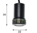 ПРОЖЕКТОР LED (СВІТЛОДІОД) УНІВЕРСАЛЬНИЙ 12V DO ДВЕРІ C01 2 SZT.  (15034199036) фото min 12