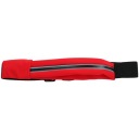 РЕМЕНЬ ДЛЯ БЕГА, LED СУМКА DUNLOP, красный