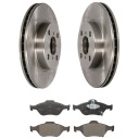 ПЕРЕДНИЕ ДИСКИ + КОЛОДКИ TOYOTA YARIS 2006- 258MM
