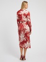 GUESS Midi kvetinové šaty print XL Dĺžka midi