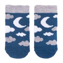 НОСКИ ХЛОПКОВЫЕ 74-80 детские с рисунком 6-9 м с облаками
