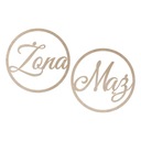 СВАДЕБНЫЕ УКРАШЕНИЯ СВАДЕБНЫЕ КОЛЕСА МУЖ ЖЕНА 40СМ