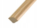ĆWIERĆWAŁEK Listwa PCV Cokół 13x13mm DĄB 2,5mb