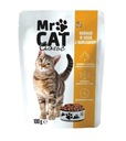 Mokra karma dla kota Mr. Cat cielęcina 100g Waga produktu 4.8 kg